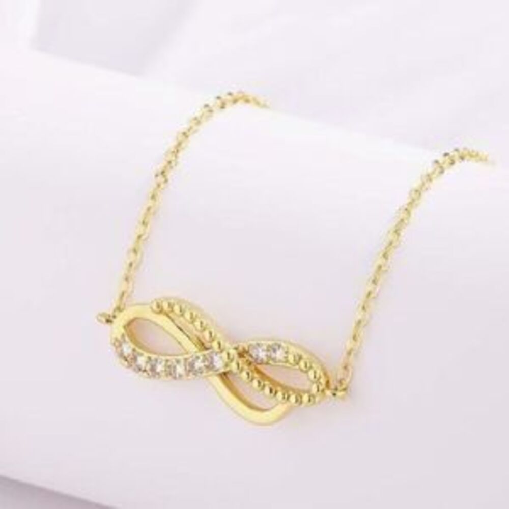 NEW 14K?Gold Plated Infinity Anklet for Women